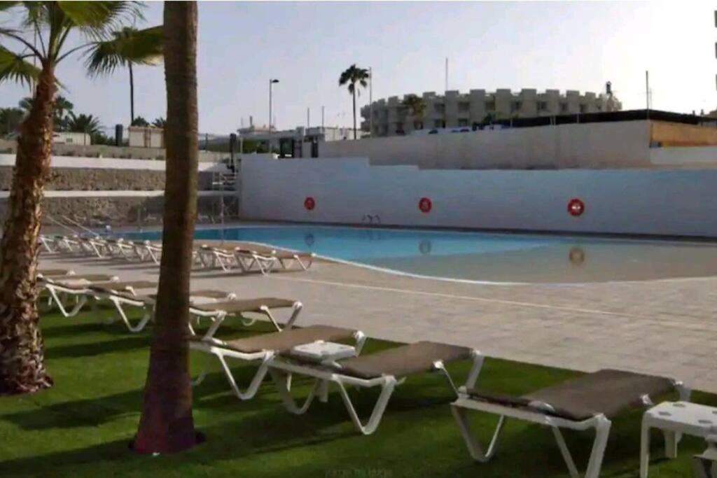 Blue 335 Apartment Playa del Ingles  Bagian luar foto
